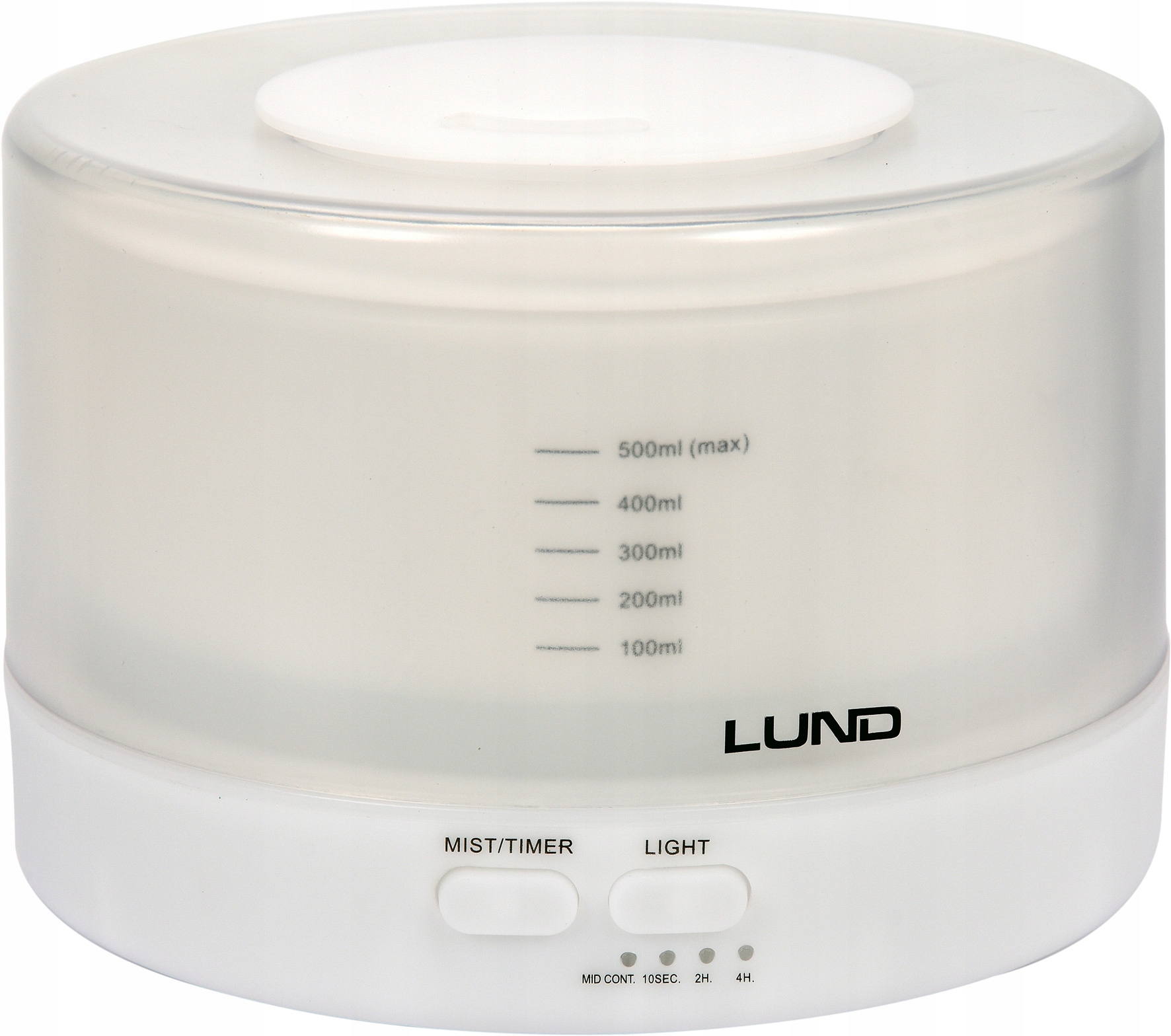 DYFUZOR ZAPACHU 500ML, BIAŁY, PILOT LUND Rodzaj dyfuzor ultradźwiękowy