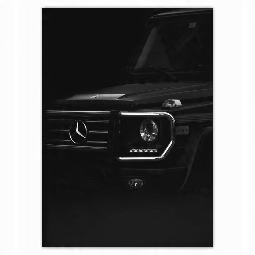 

Plakaty 50x70 Mercedes czarny Terenowy