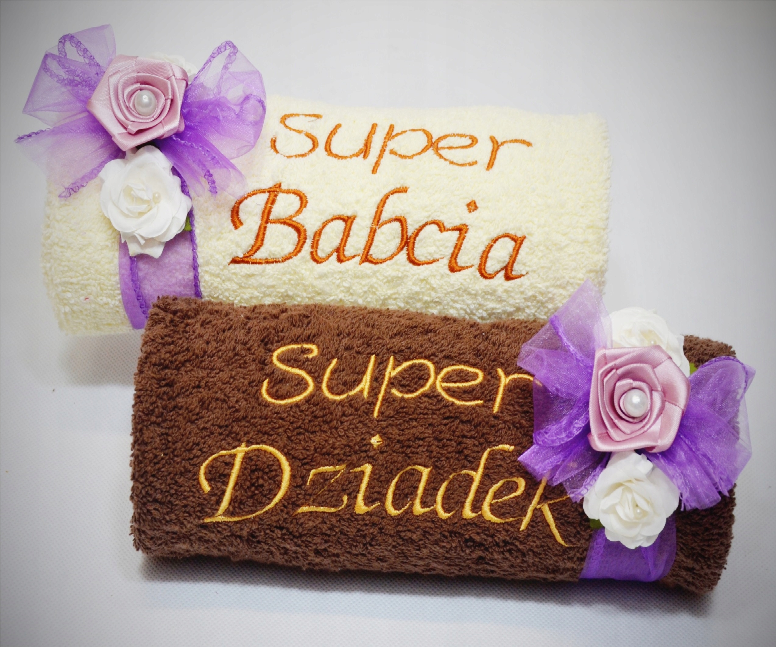 DUŻY Ręcznik z Haftem KOSZ Prezent dla Dziadka EAN (GTIN) 5903707302314