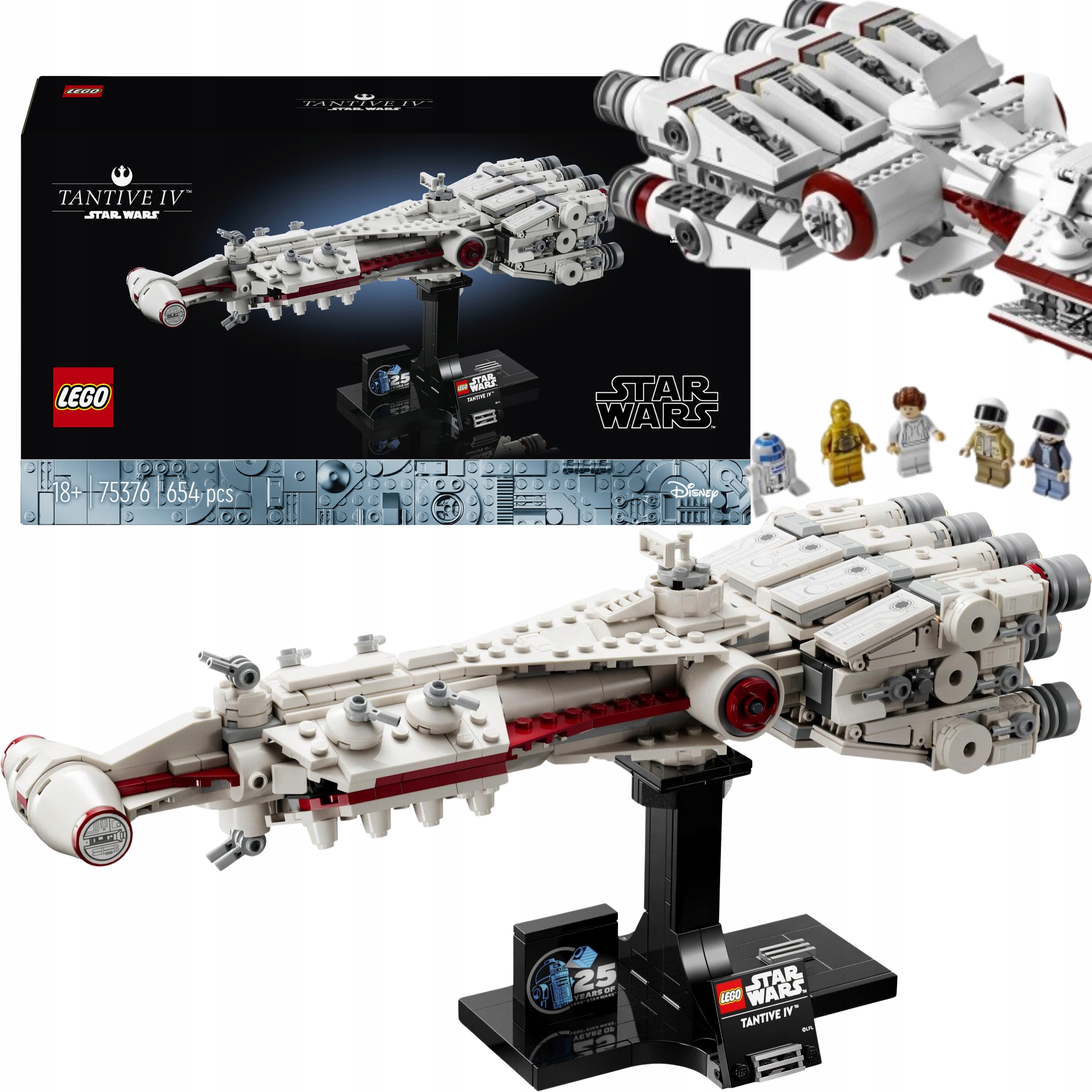Lego Star Wars Zestaw Klocków Figurki Premium Tantive IV XXL