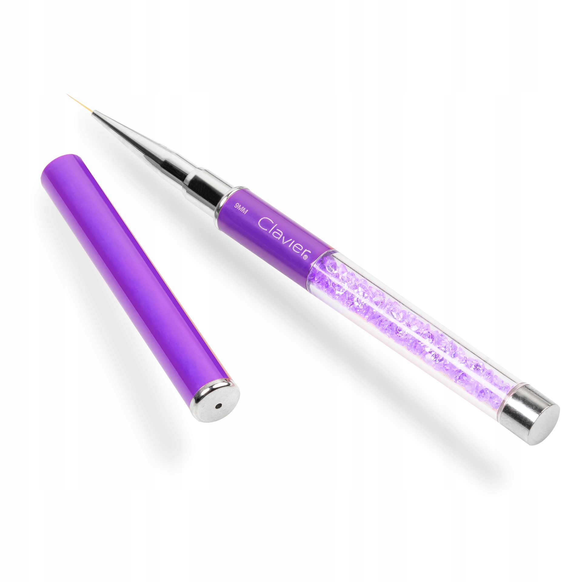 

Pędzelek Do Zdobień Paznokci Cienki Precyzyjny 9mm