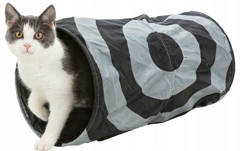 

Tunel szeleszczący dla kota 50 cm Trixie szary