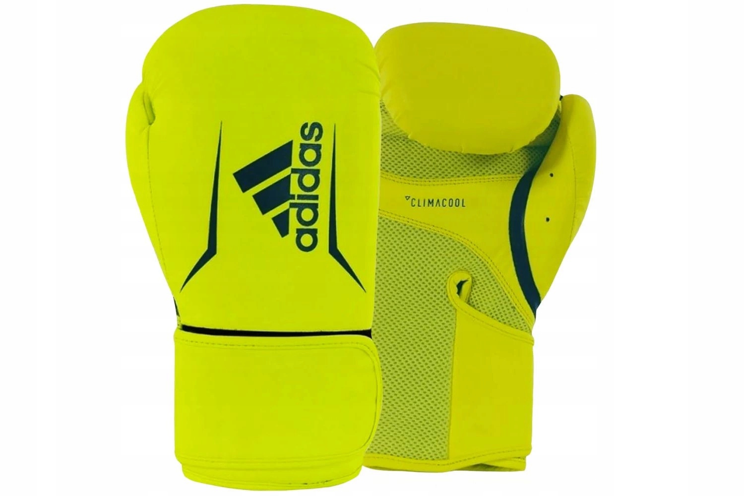 Rękawice bokserskie Adidas Speed 100 skóra syntetyczna seledynowe 12 oz.