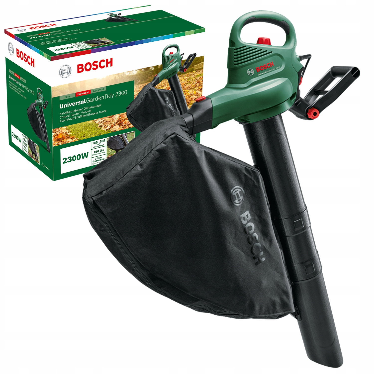 Odkurzacz do liści Dmuchawa Universal GardenTidy 2300 Bosch