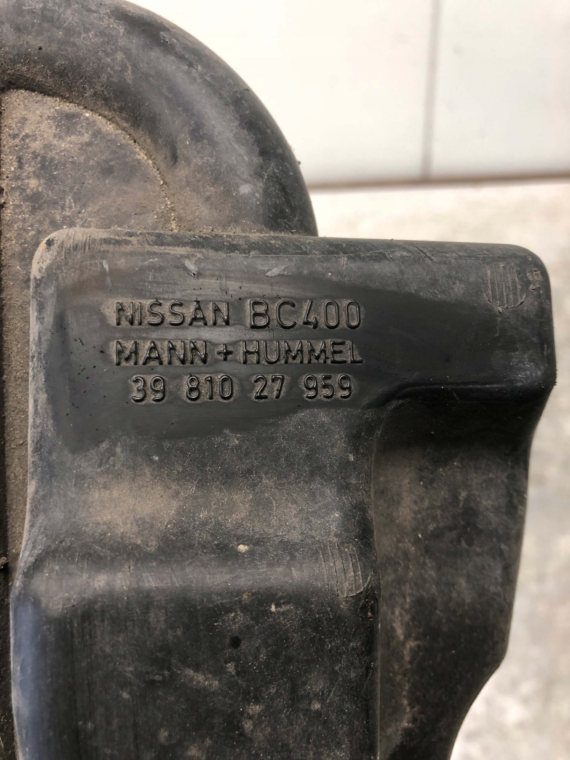pipe air hose NISSAN NOTE E11 3981027959
