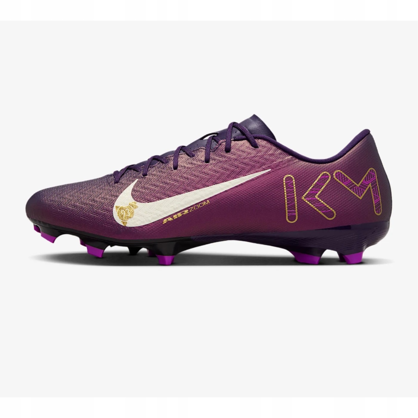 Fotbalová obuv korkové Nike Mercurial Kylian Mbappe fialové unisex 45,5 Eu
