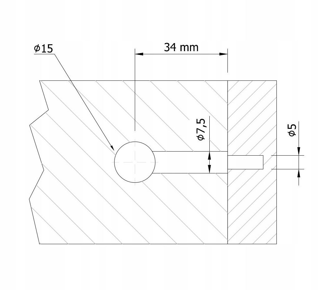 Złącze meblowe mimośrodowe dł 28 EURO 100 kpl. Marka Global Service