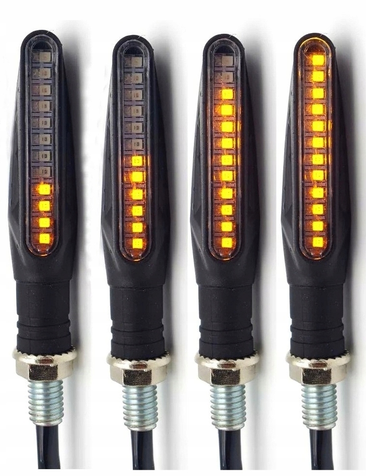 

4x Kierunkowskaz 12 Led Dynamiczny Do Motoru Quada
