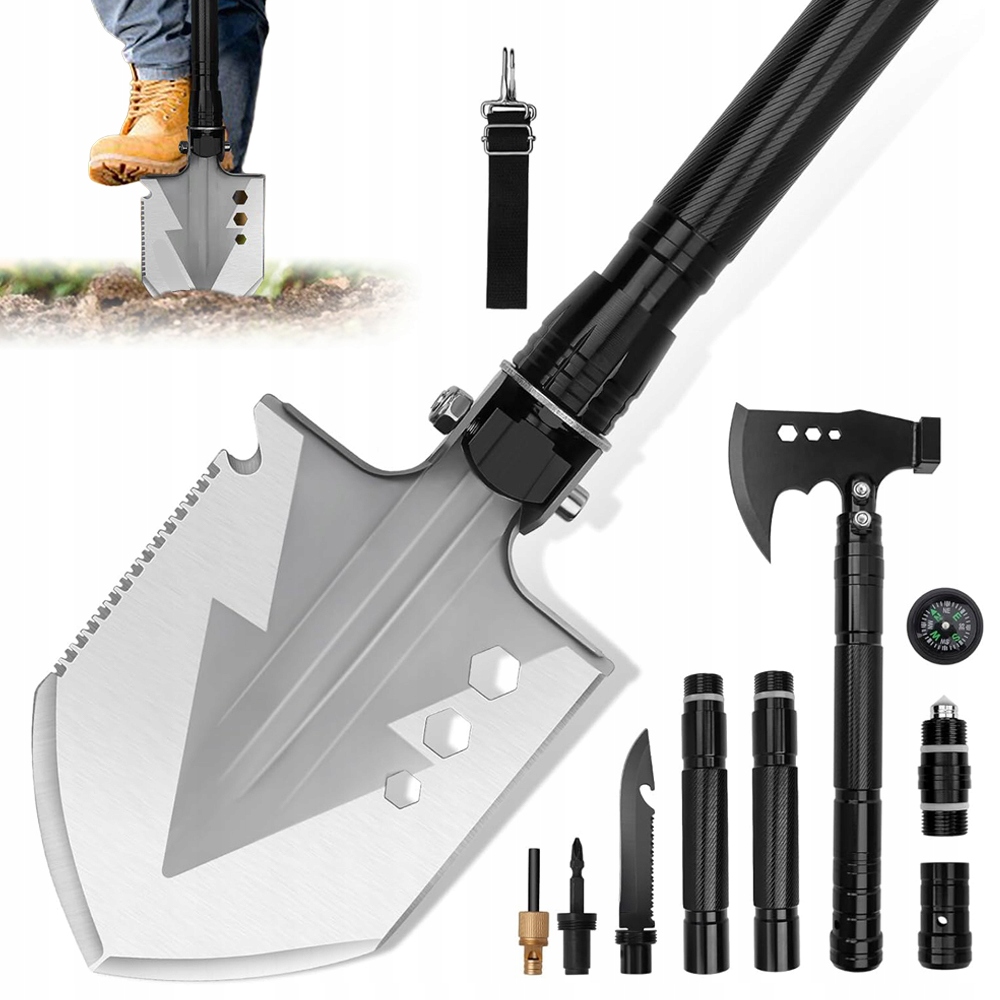 Sada Skládacích Lopatek, Outdoorová Nezbytnost Pro Survivalisty