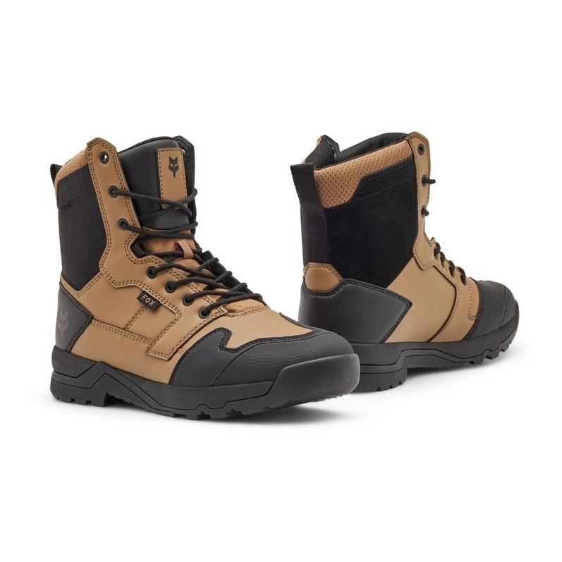 Motocyklové topánky enduro Fox Ranger Adv Dark Khaki zelené Darčeky