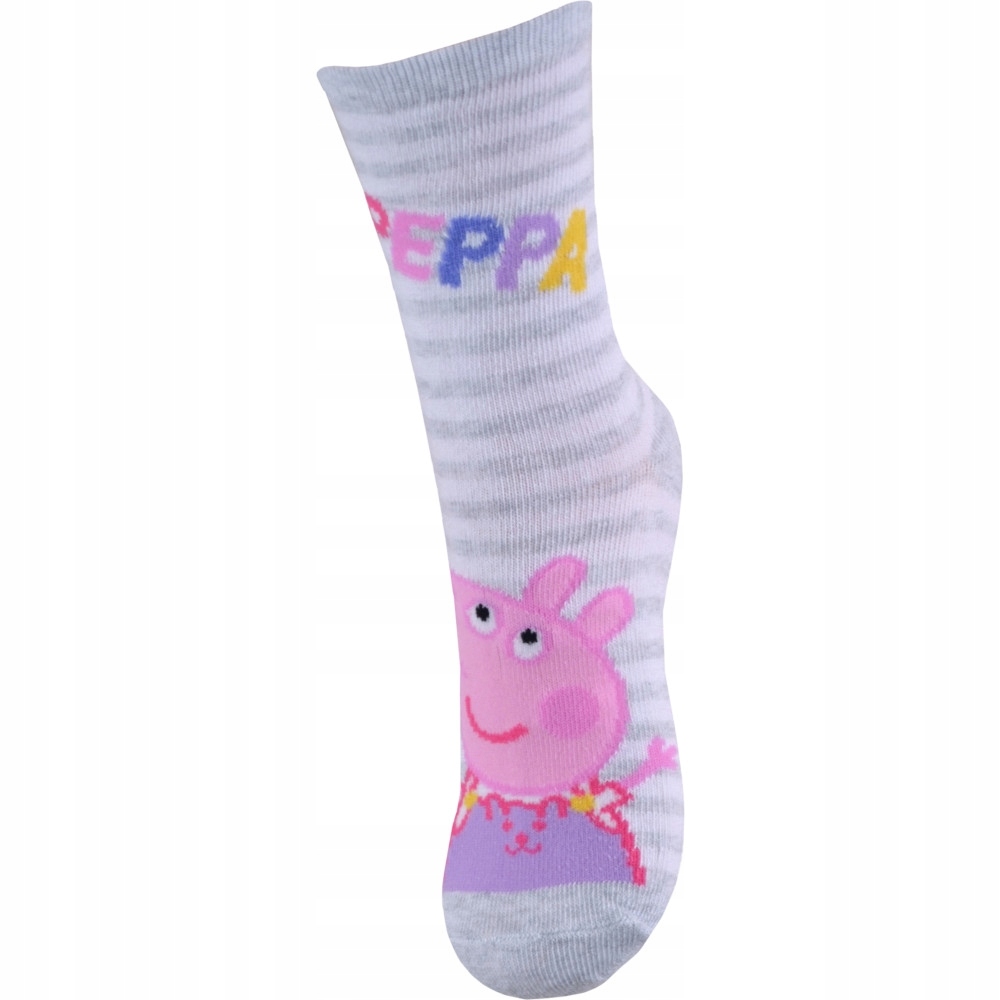 

Skarpetki Świnka Peppa szare 31/34