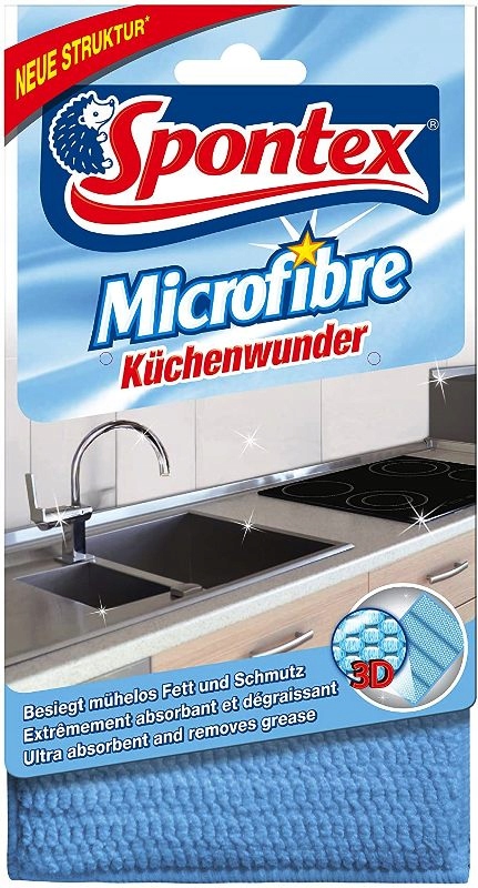 

Spontex Ścierka Kuchenny Cud Włókno 3D z Niemiec