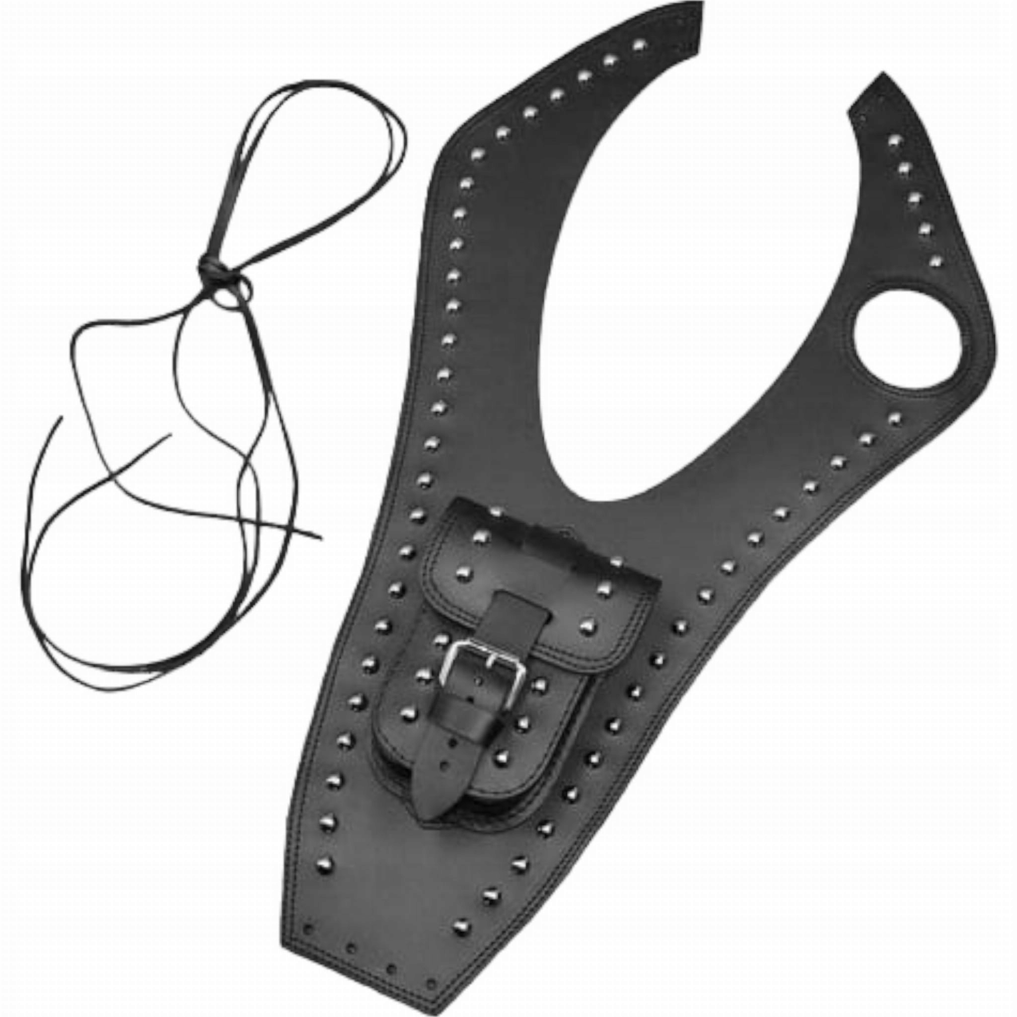 Kožený pás na nádrž Yamaha Drag Star Xvs 1100 s cvočkami