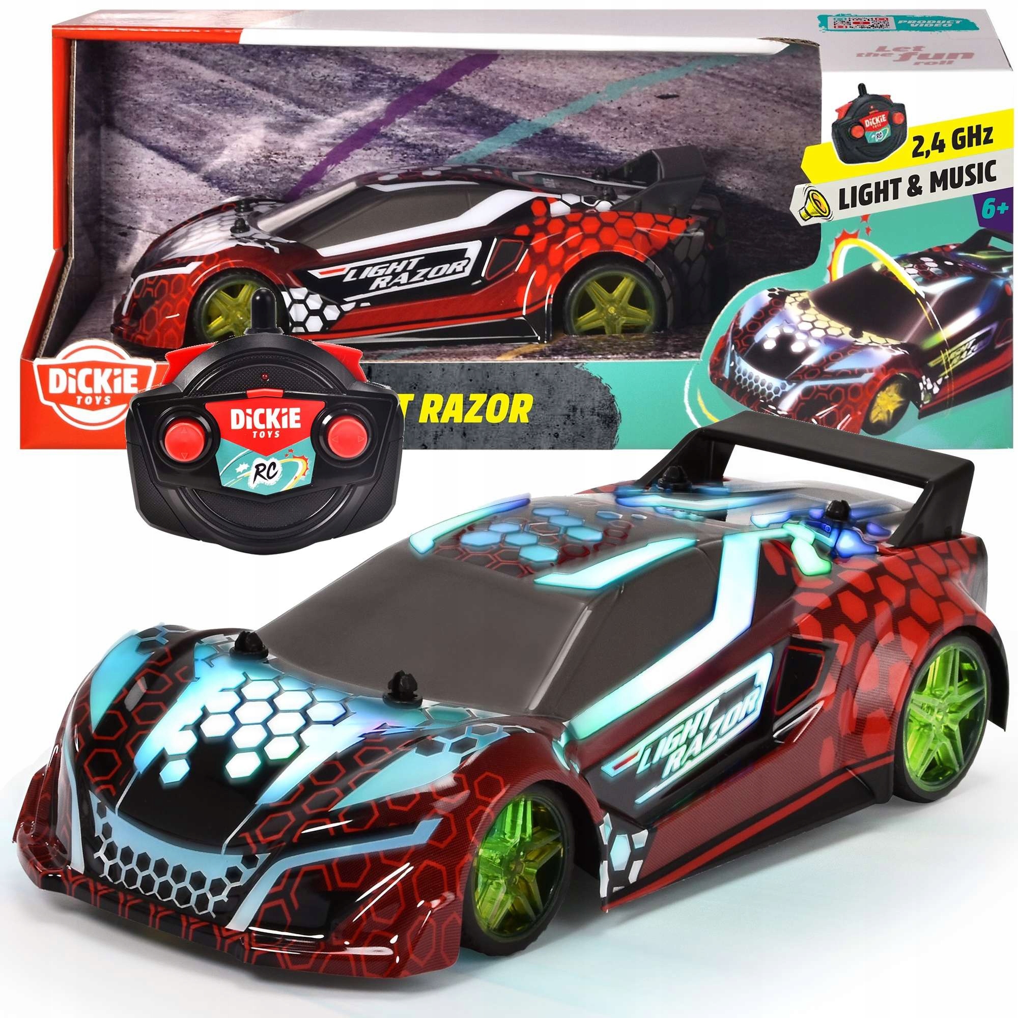 

Pojazd Light Razor Zdalnie Sterowana Wyścigówka Rc