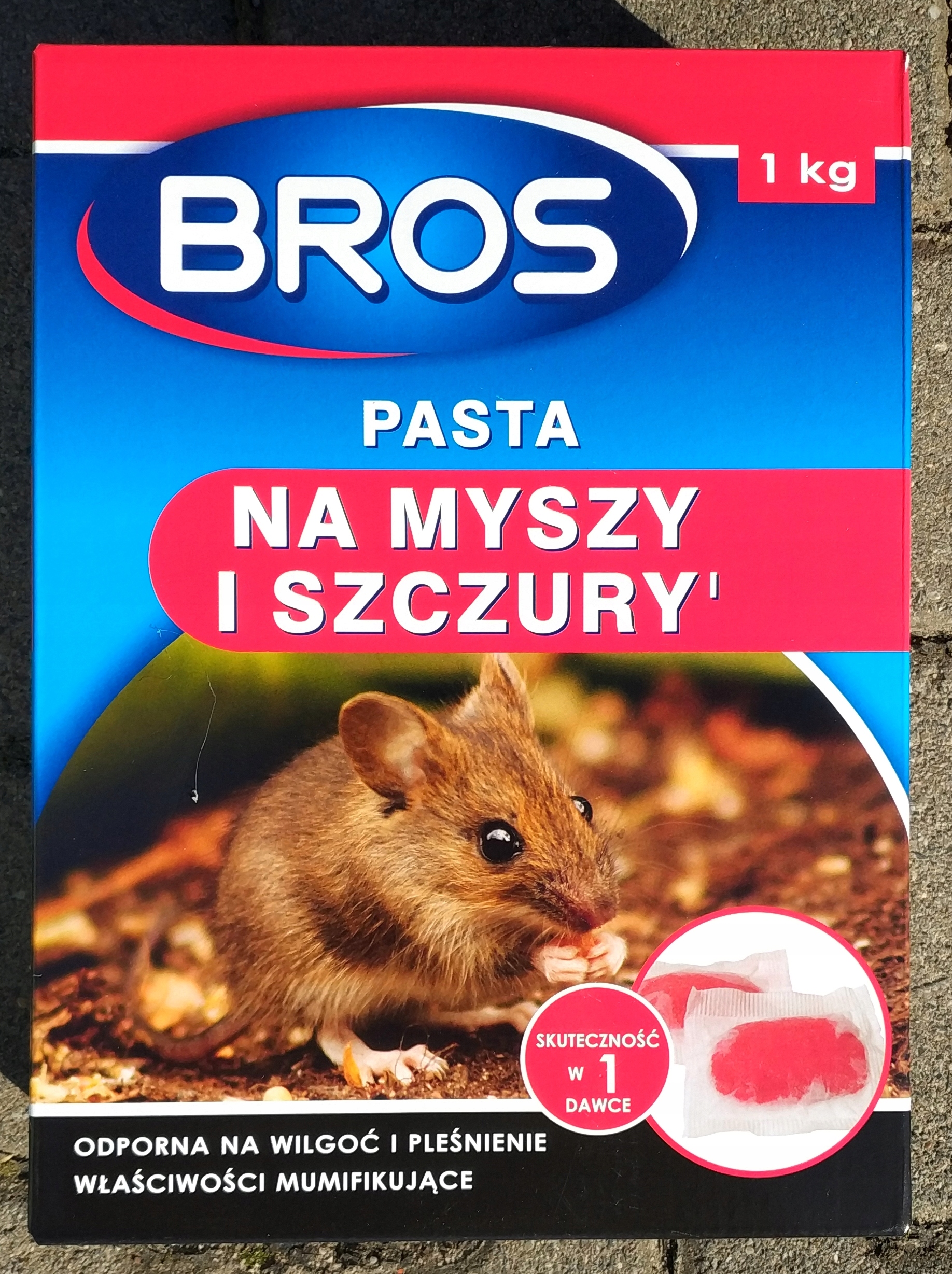 

Bros Pasta trutka na myszy i szczury 1 kg