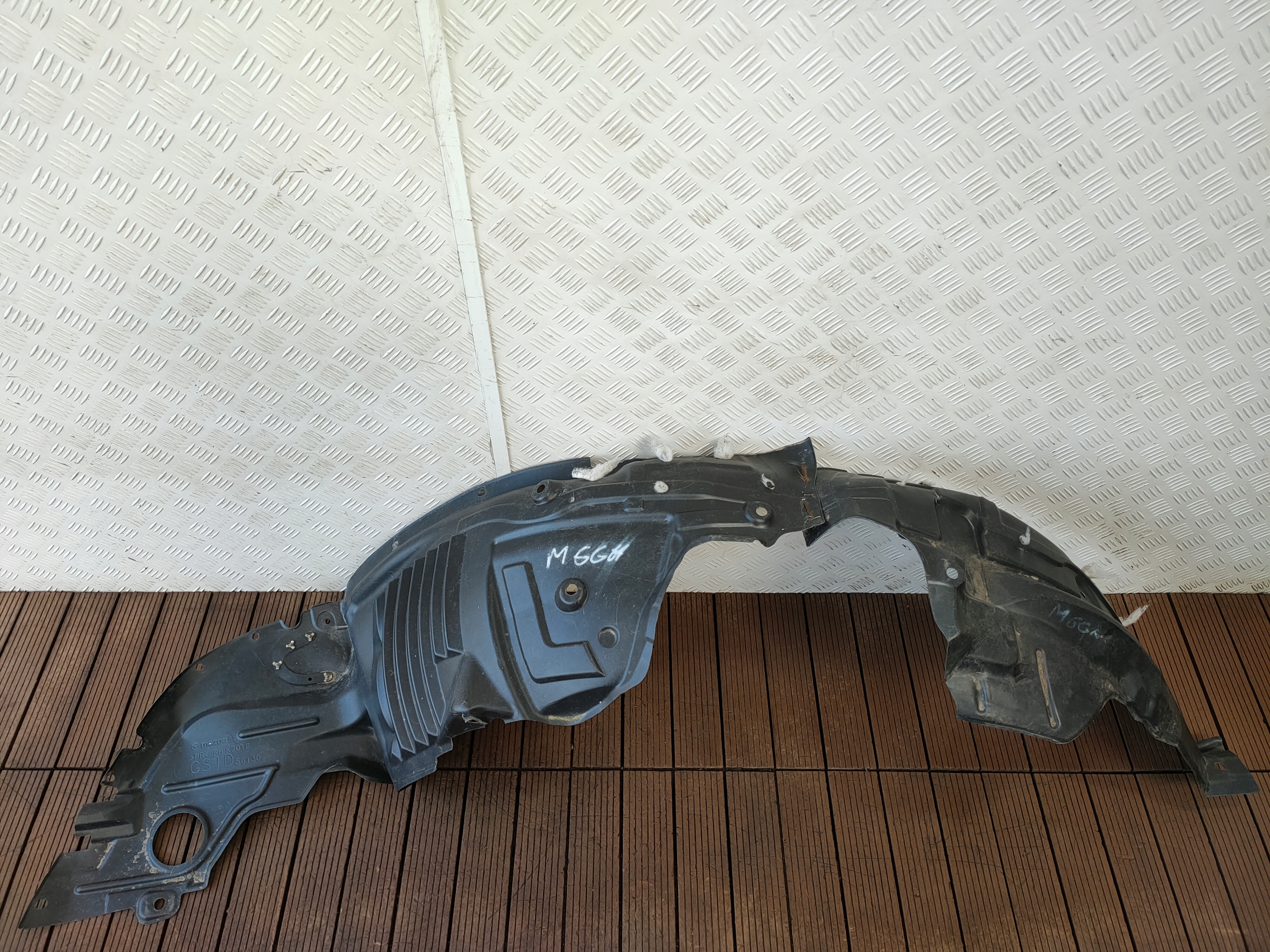 MAZDA 6 GG GY 02-10 mudguard front right front GS1D56130 RH