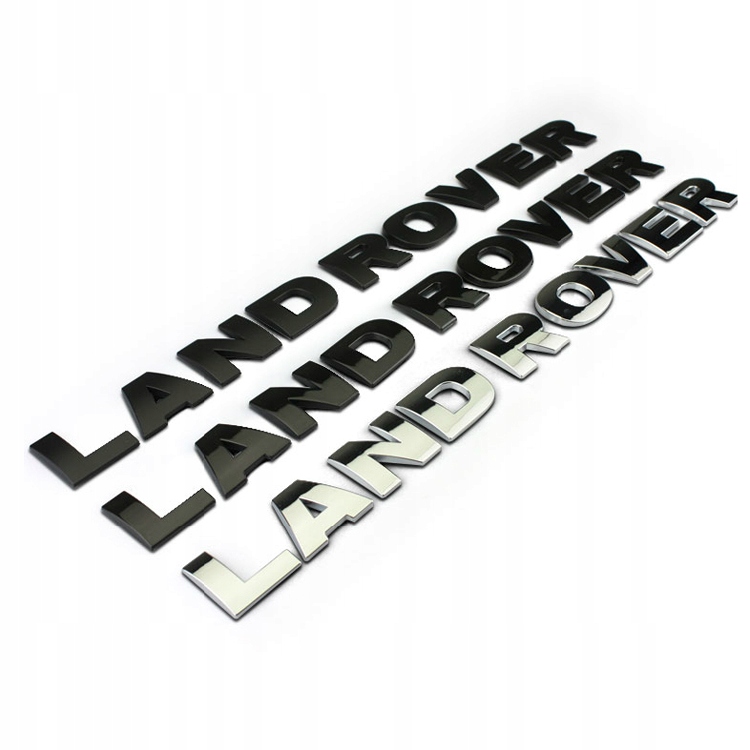 ЕМБЛЕМА RANGE Ленд ровер CHROM МАТ ЧЕРНЫЙ