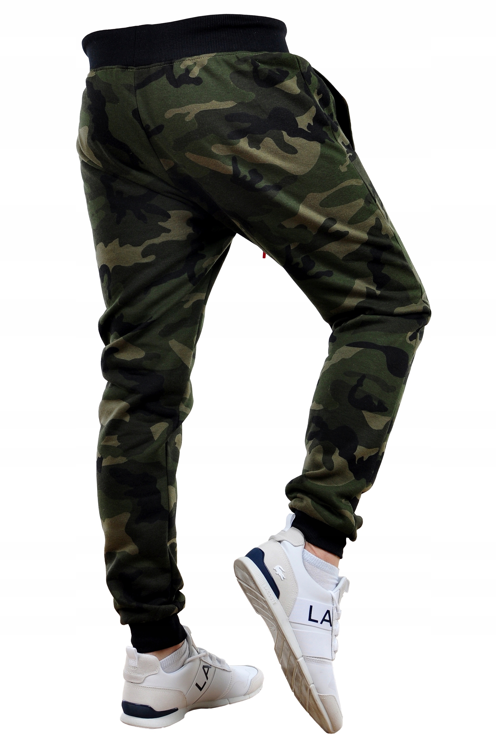 KZ15 r. 3XL MĘSKIE SPODNIE DRESOWE JOGGERY GŁADKIE Wzór dominujący bez wzoru