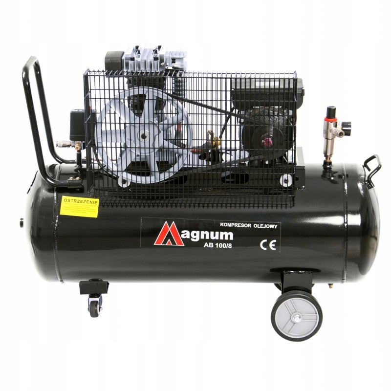 KOMPRESOR WARSZTATOWY MAGNUM 100L 230V 2,2kW 8 BAR Marka Magnum