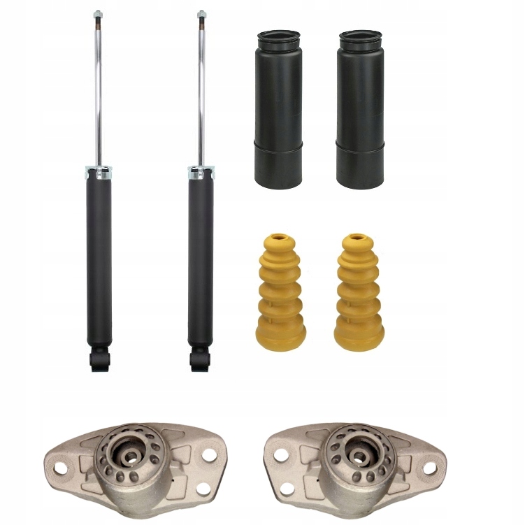 AMORTYZATORY PODUSZKI OSŁONY GOLF V VI AUDI A3 8P OCTAVIA II PASSAT B6 LEON