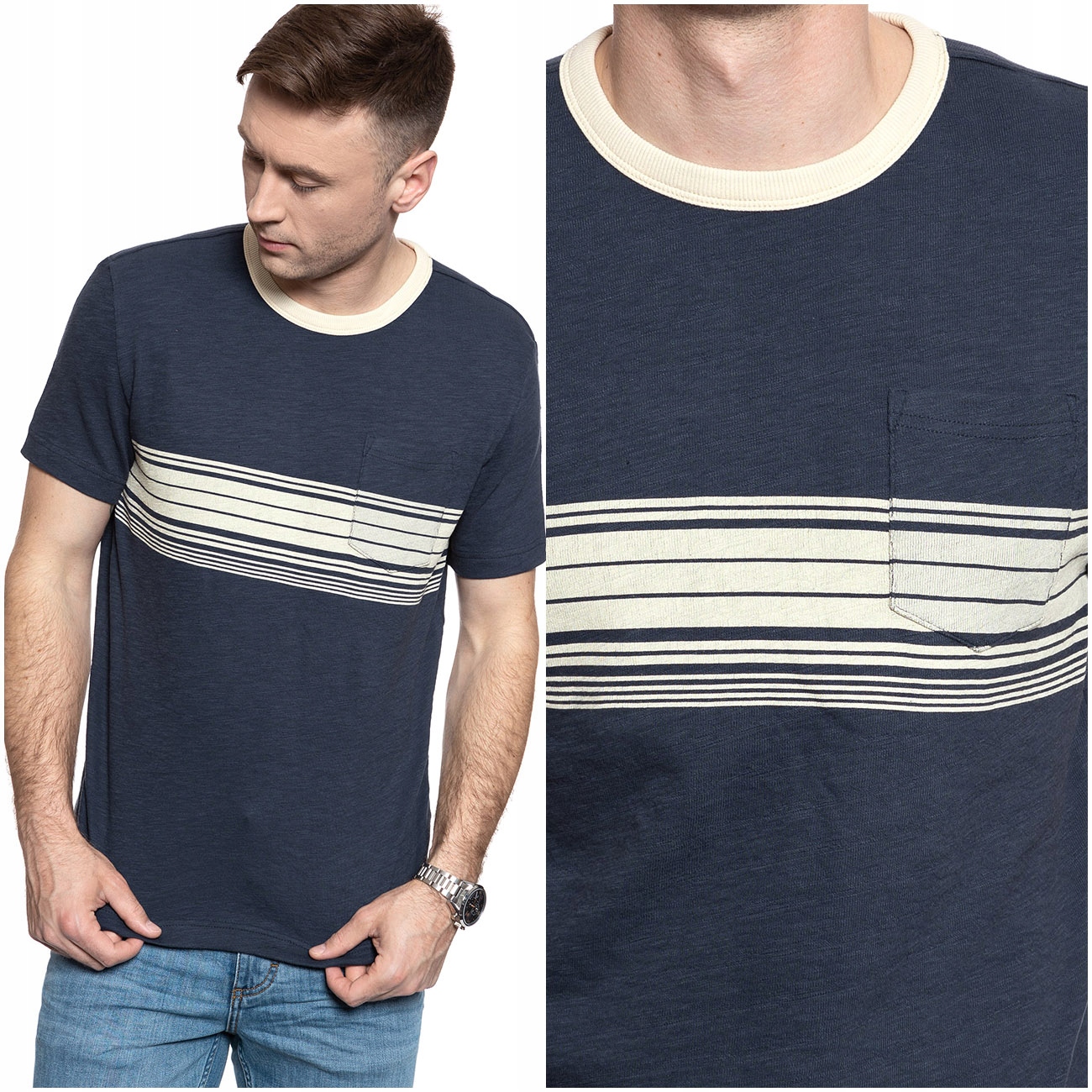 

Mustang Alex C Męska Koszulka T-shirt M