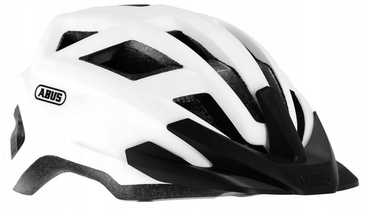 dětská cyklistická přilba Abus Mountz bílá černá