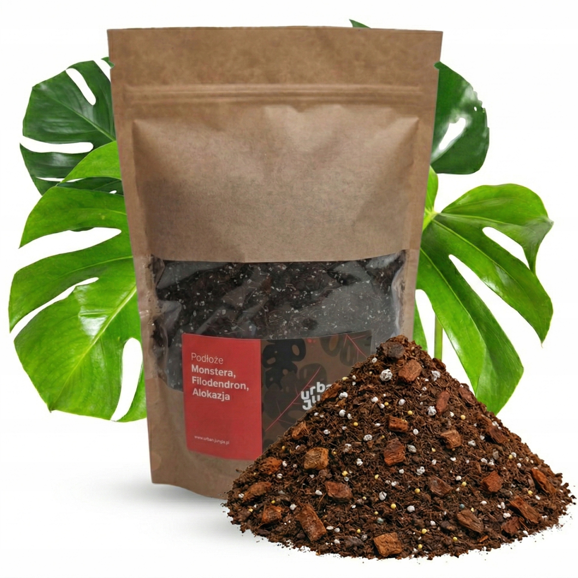 Země Substrát Bigos pro Monsteru Filodendrona Alokasia Urban Jungle 15L