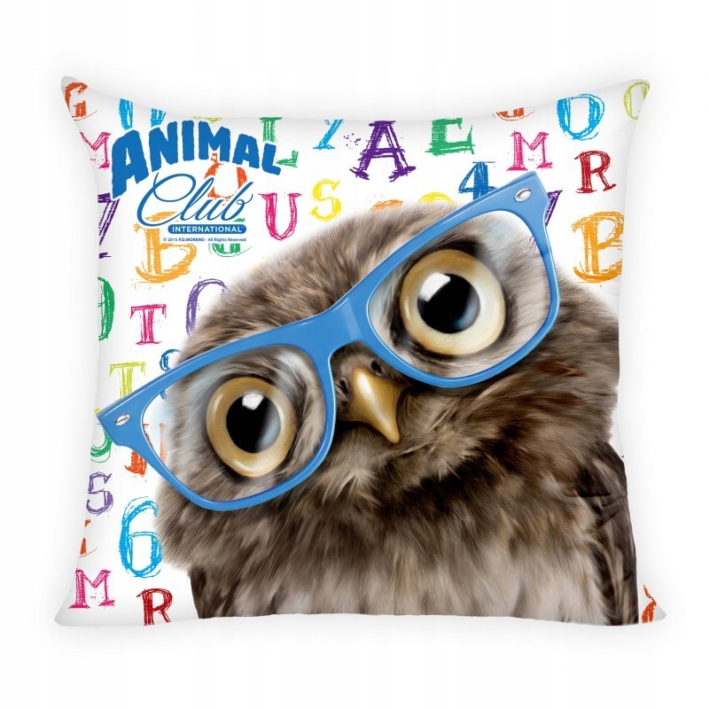 

Poszewka Na Poduszkę Sowa Sówka Animals Club 40X40