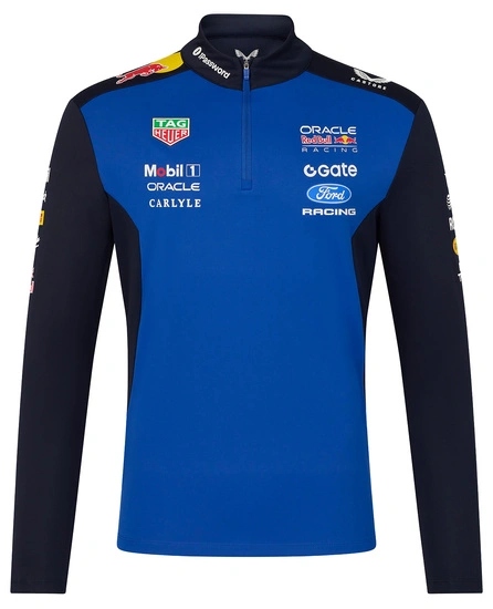 Mikina Red Bull Racing F1 2026 Team s polovičním zipem, velikost XL