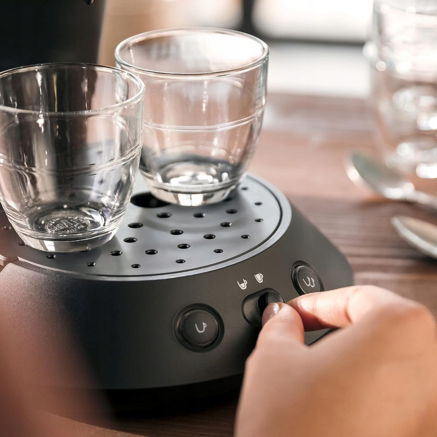 PHILIPS Senseo Ekspres Do Kawy Na Saszetki Wybór Mocy Ekologiczny 0,7L — miniatura 5