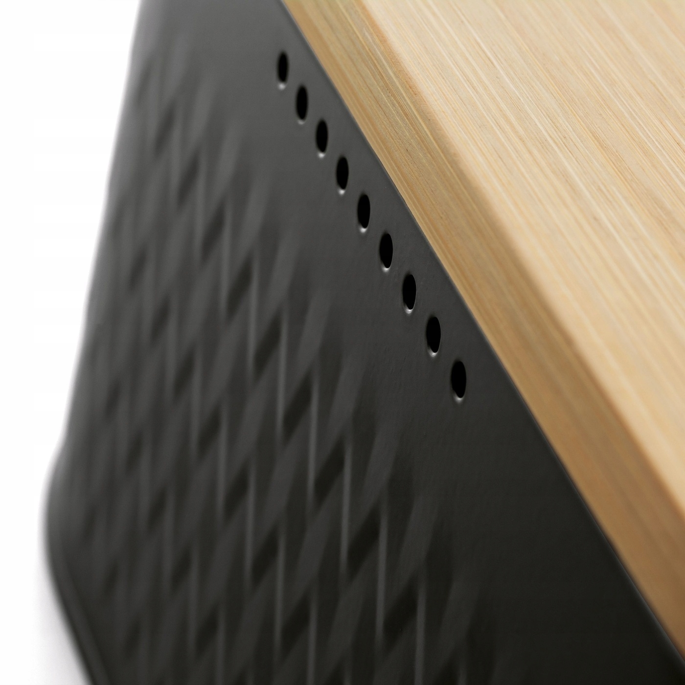 CHLEBAK Czarny DESKA + 2 przyprawnik SÓL PIEPRZ Tadar Iconic 34 x 18 x 12,5 Kod producenta 5903313442244