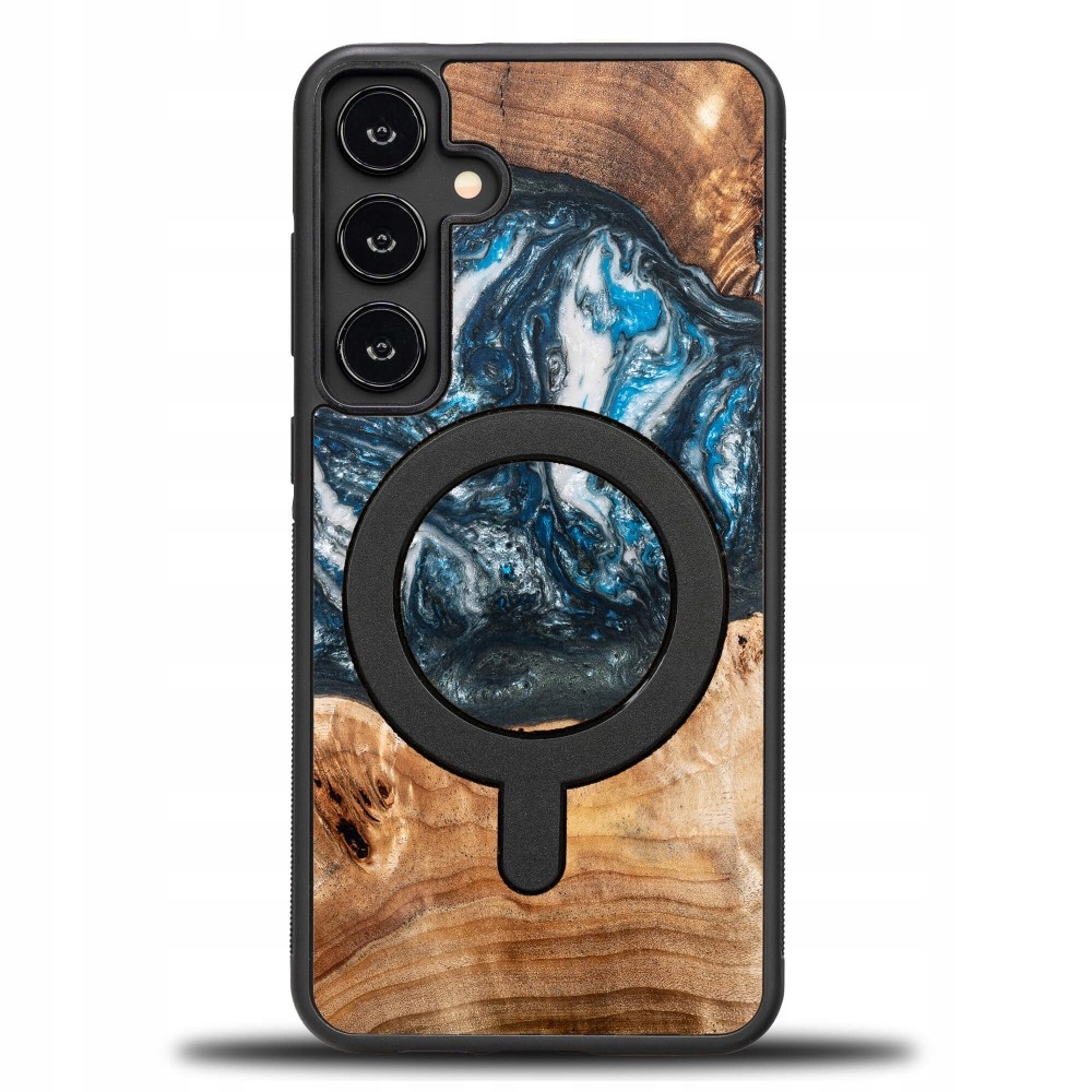 Pouzdro Bewood Unique pro Samsung Galaxy A35 5G Planety Země s MagSafe
