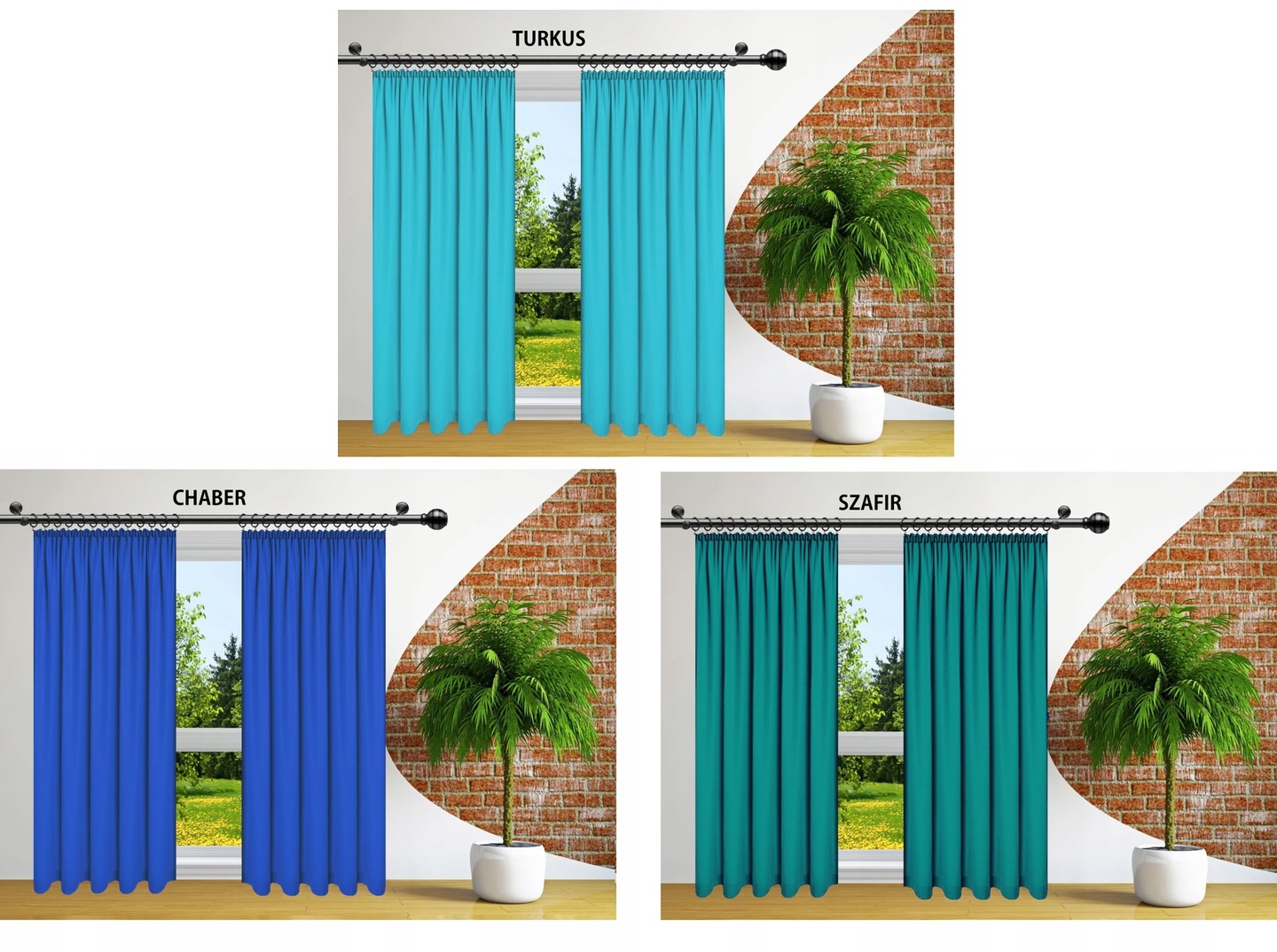 GOTOWA ZASŁONA NA ŻABKI 140x230 ZASŁONY NA TAŚMIE Waga produktu z opakowaniem jednostkowym 0.5 kg