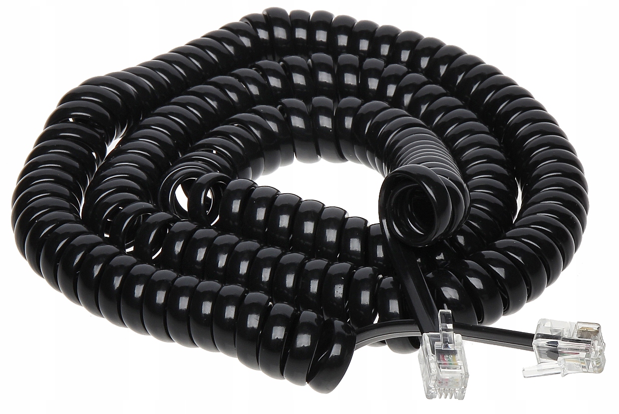 Kabel telefoniczny słuchawki RJ9-W/RJ9-W/7m