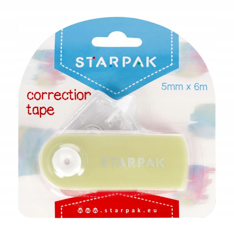 KOREKTOR W TAŚMIE 5 MM 6 M STARPAK 507201