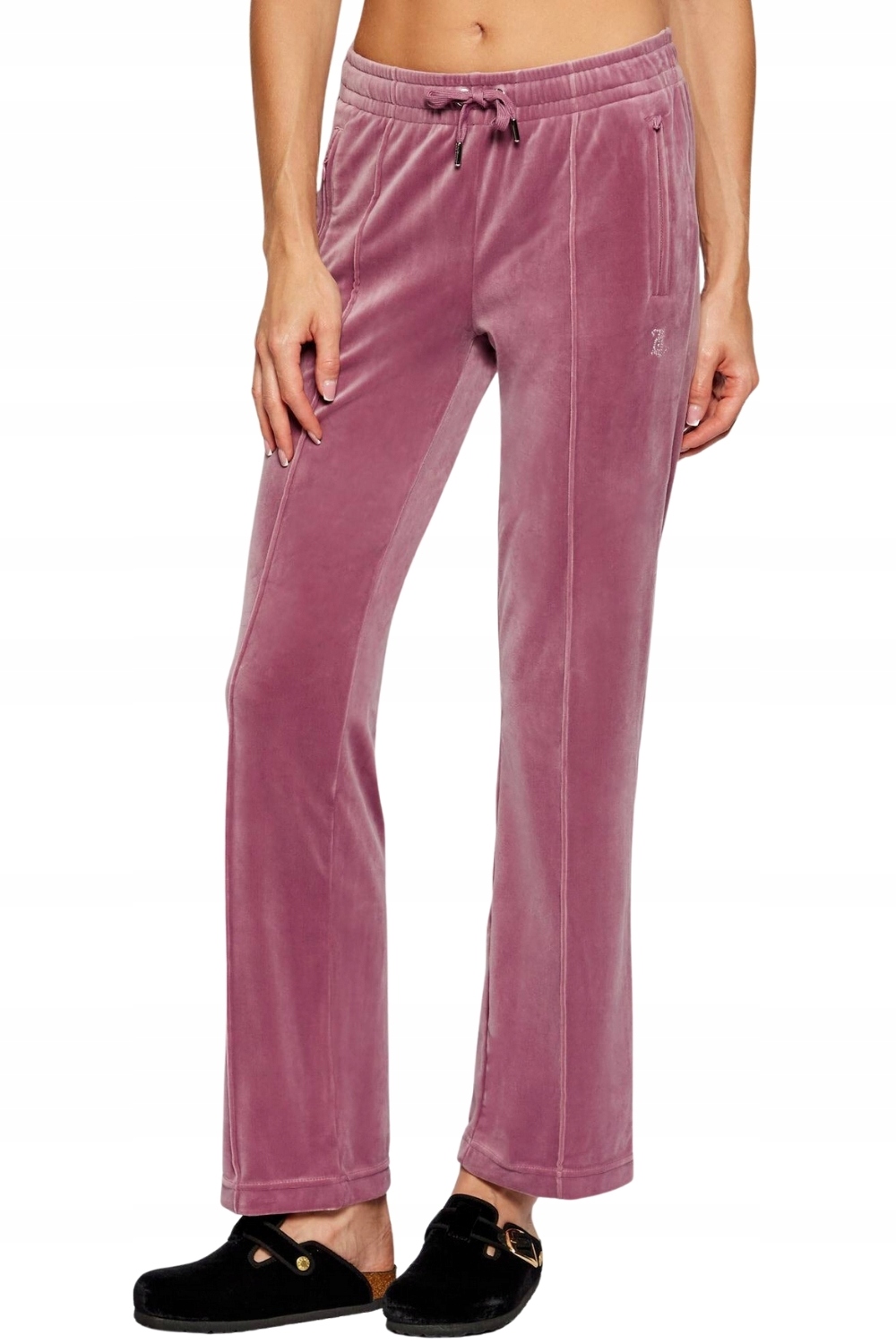 Juicy Couture Dámské levandulové tepláky s zirkony Tina S