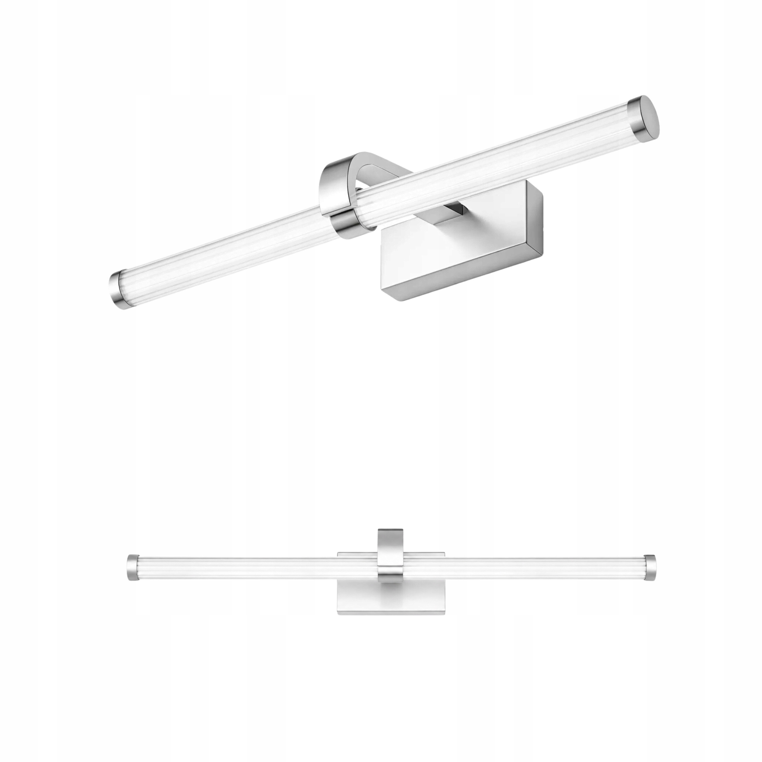Lineární nástěnné svítidlo 40 cm stříbrné Led Neutrální bílé 9 W do koupelny Toolight