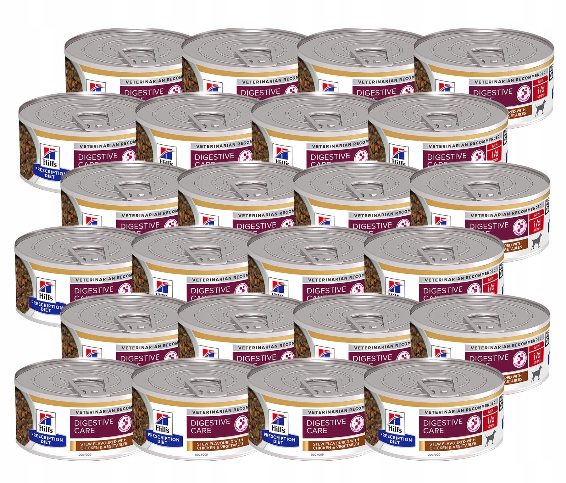 Hill's Pd Canine i/d Stress Mini Chicken Stew plechovka 24 x 156 g