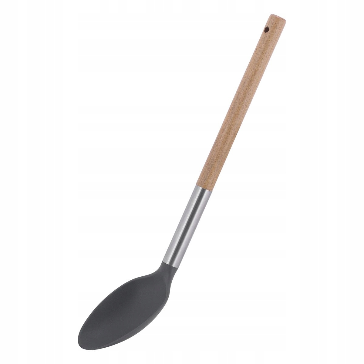 

Łyżka Do Gotowania Nylon Drewno Stal KM8855
