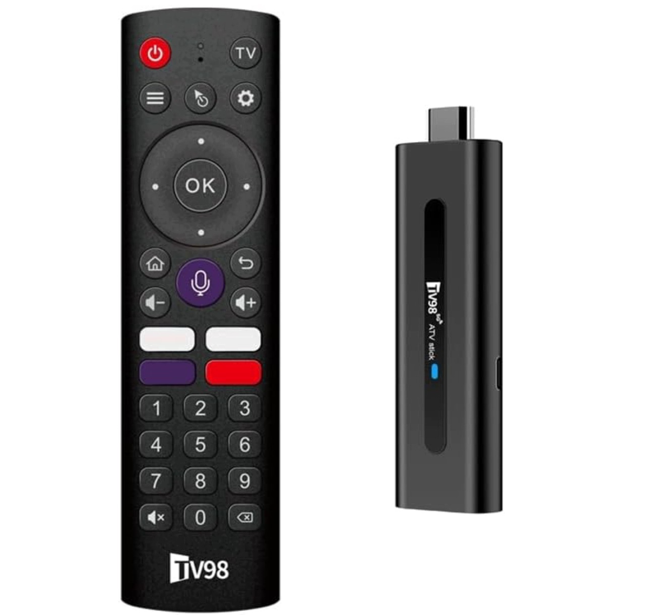 Přehrávač Multimediální nástavec Android 14 Smart Tv Stick Box WiFi 2/16