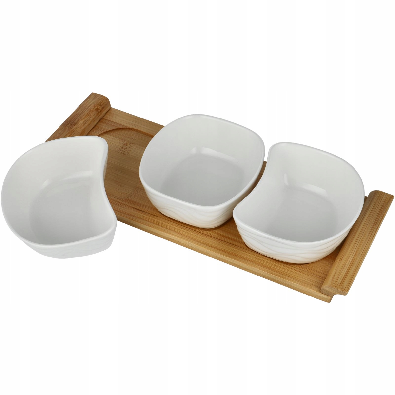 Miseczki do dipów sosów na przekąski ZESTAW dipówki na sosy dipy + podstawa