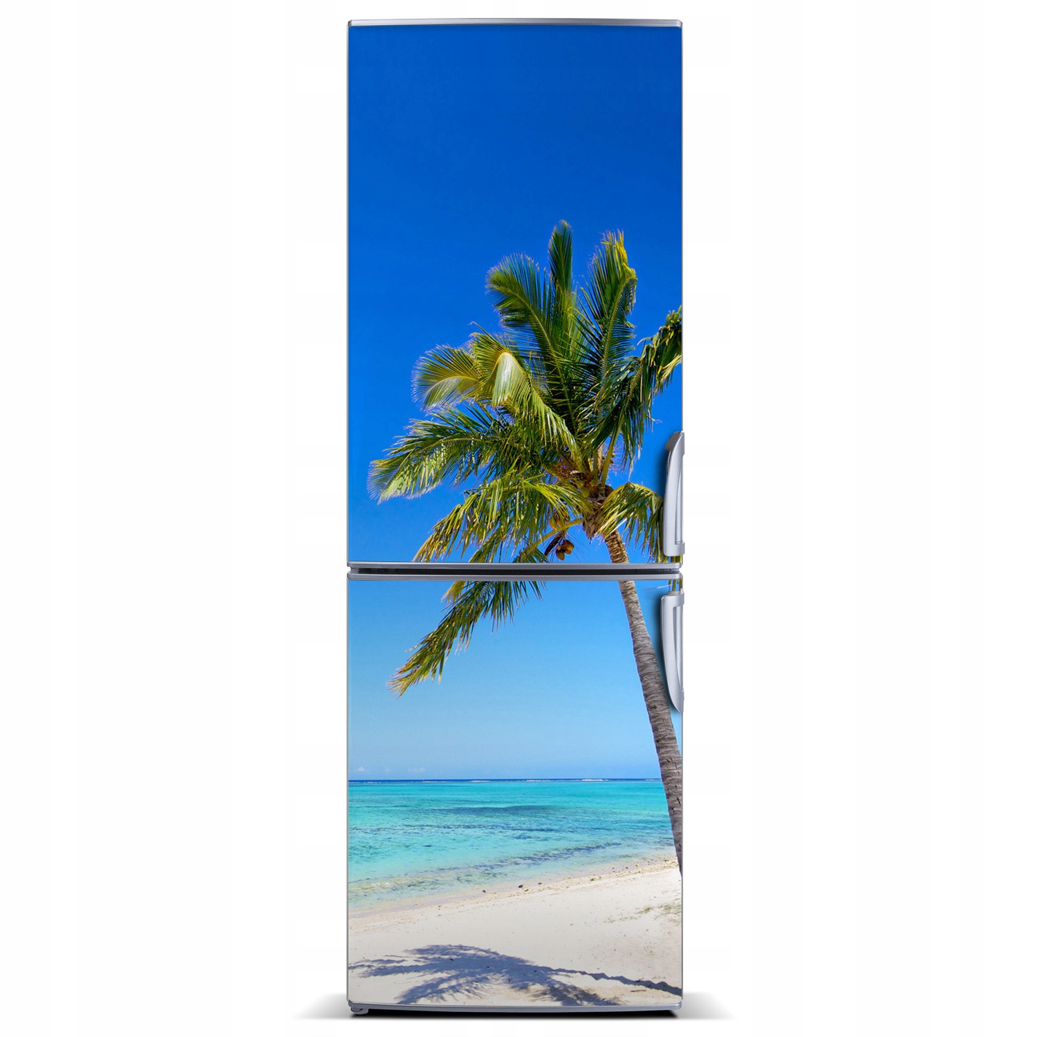 

Magnes Tapeta na lodówkę Tropikalna plaża 60x180