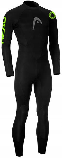 Head Multix VL 2,5 mm pánská neoprenová pěna S, černá a zelená, celozrnná barva