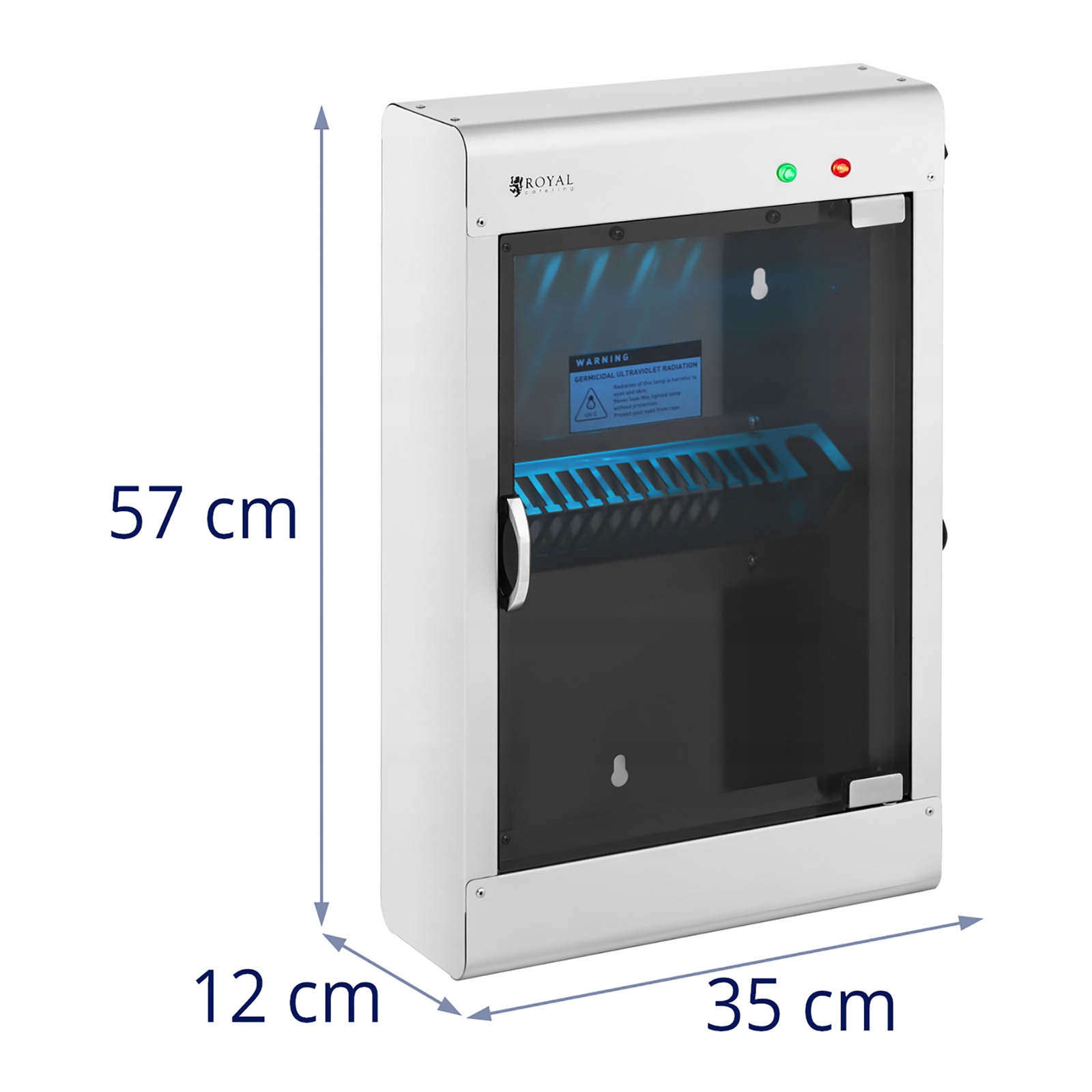 STERYLIZATOR DO NOŻY 8W NAŚWIETLACZ NA 14 NOŻY Moc 8 W