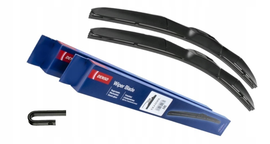Denso hybrydowe wycieraczki 700+700mm hak Kia Carens IV przód 2 szt ciche