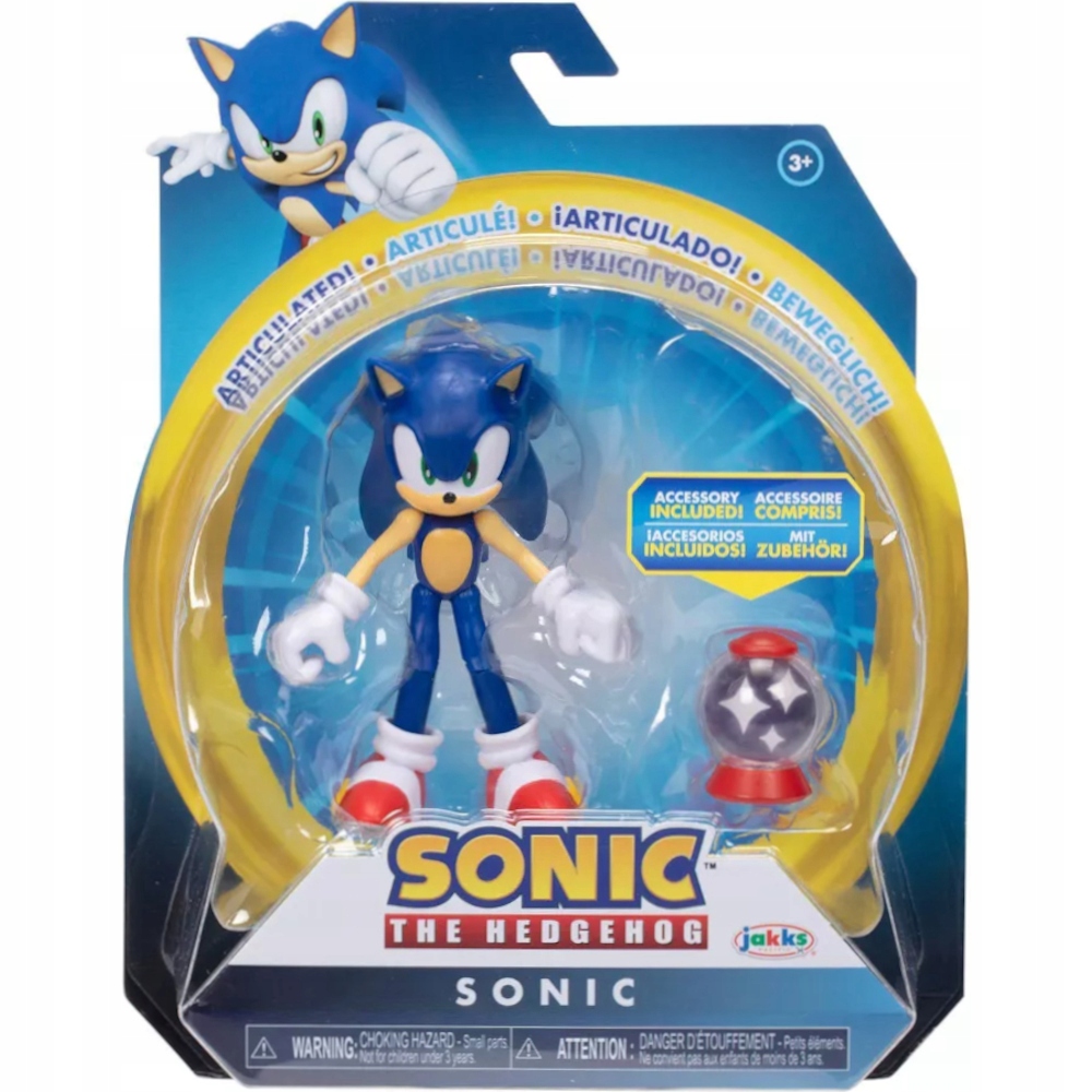 Sonic The Hedgehog Jakks Pacific Figurka Sonic Invincible Item Box