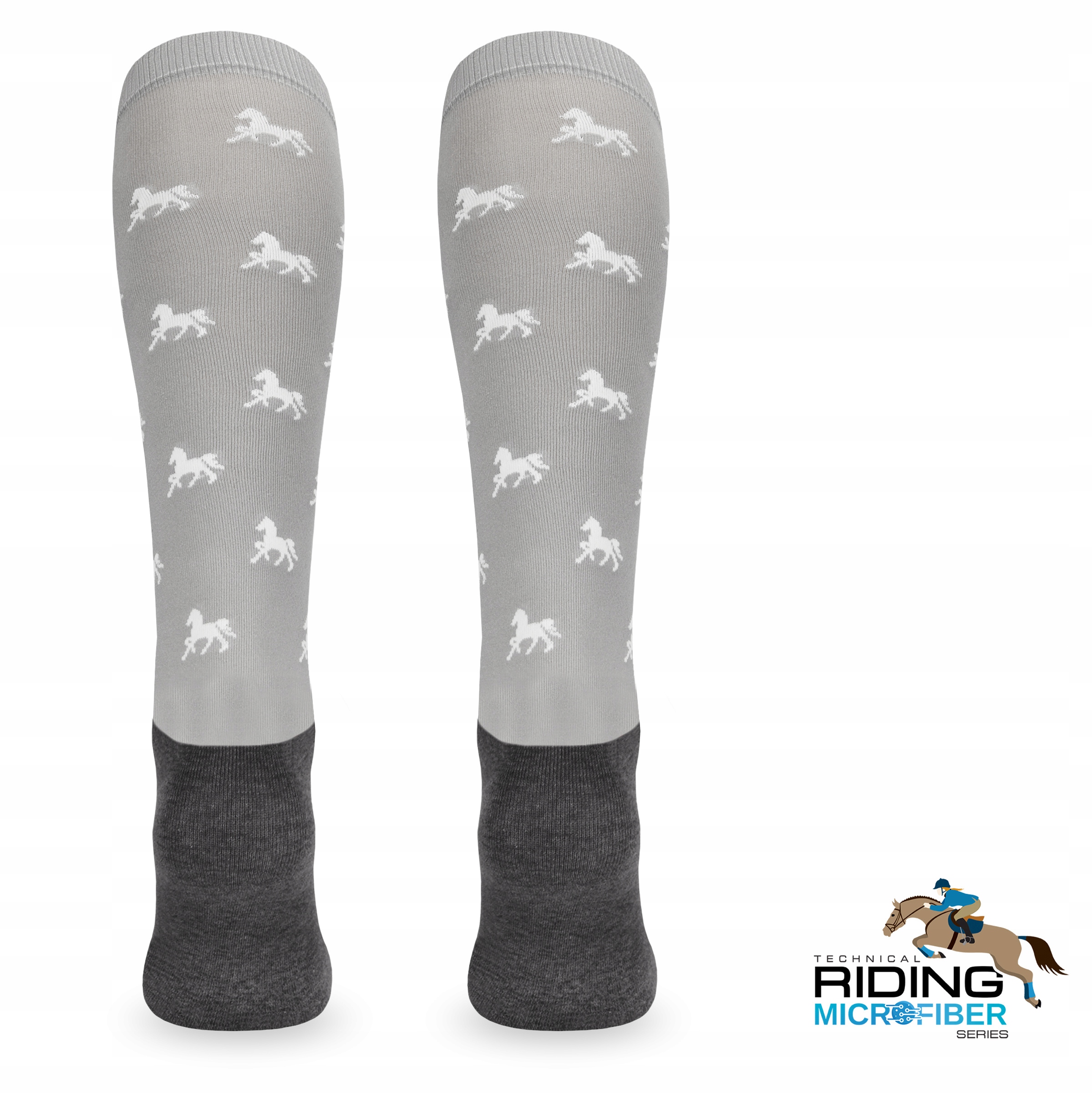 Lekkie skarpetki do jazdy konnej Comodo mikrofibra Kolekcja Skarpety jeździeckie z mikrofibry