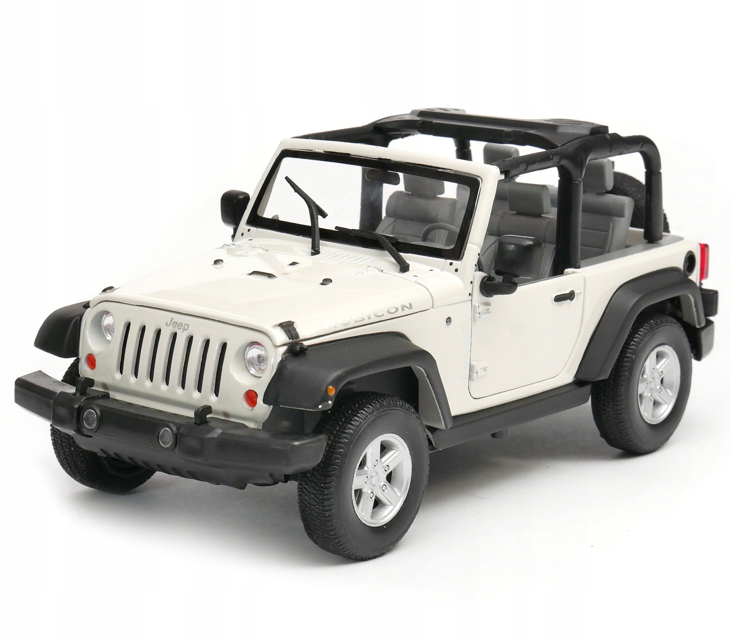Jeep Wrangler 2007 Welly v měřítku 1:24 bílý Ot