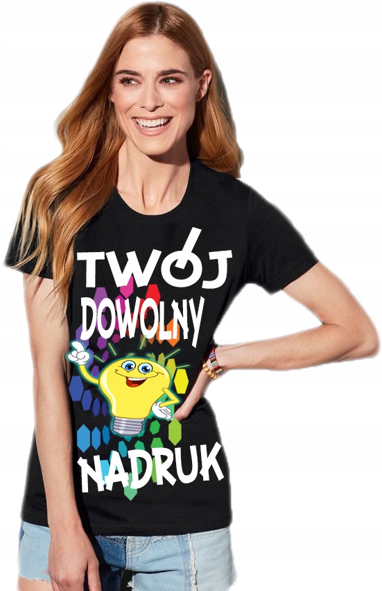 KOSZULKA Z WŁASNYM NADRUKIEM FULLCOLOR GRAFIKA
