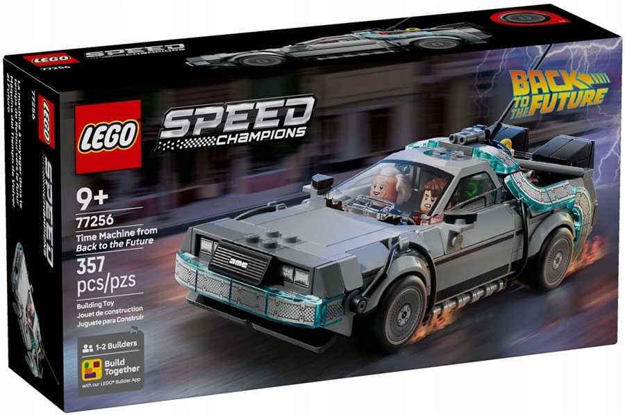 stavebnice Lego Speed Stroj doby návratu do budoucnosti 357 dílků 77256